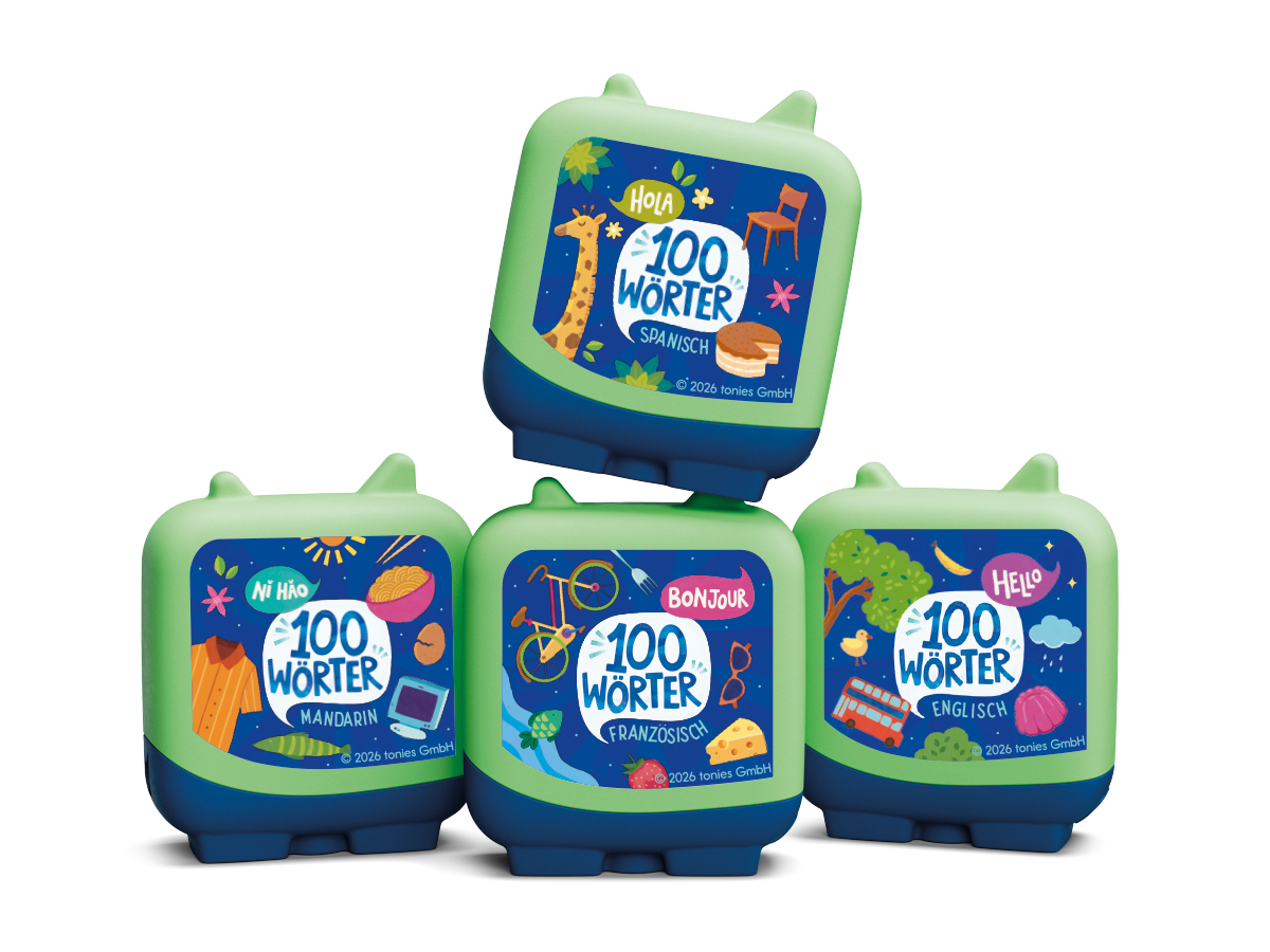 100 Wörter in den Sprachen dieser Welt - Set Around the World in 100 Words Tonie | Für Kinder ab 5 Jahren