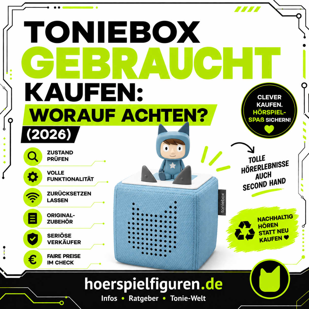 Toniebox gebraucht kaufen: Worauf achten? (2026)